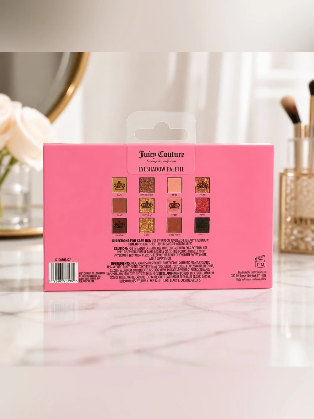 Juicy Couture Pink Leopard Eyeshadow Palette New In Box